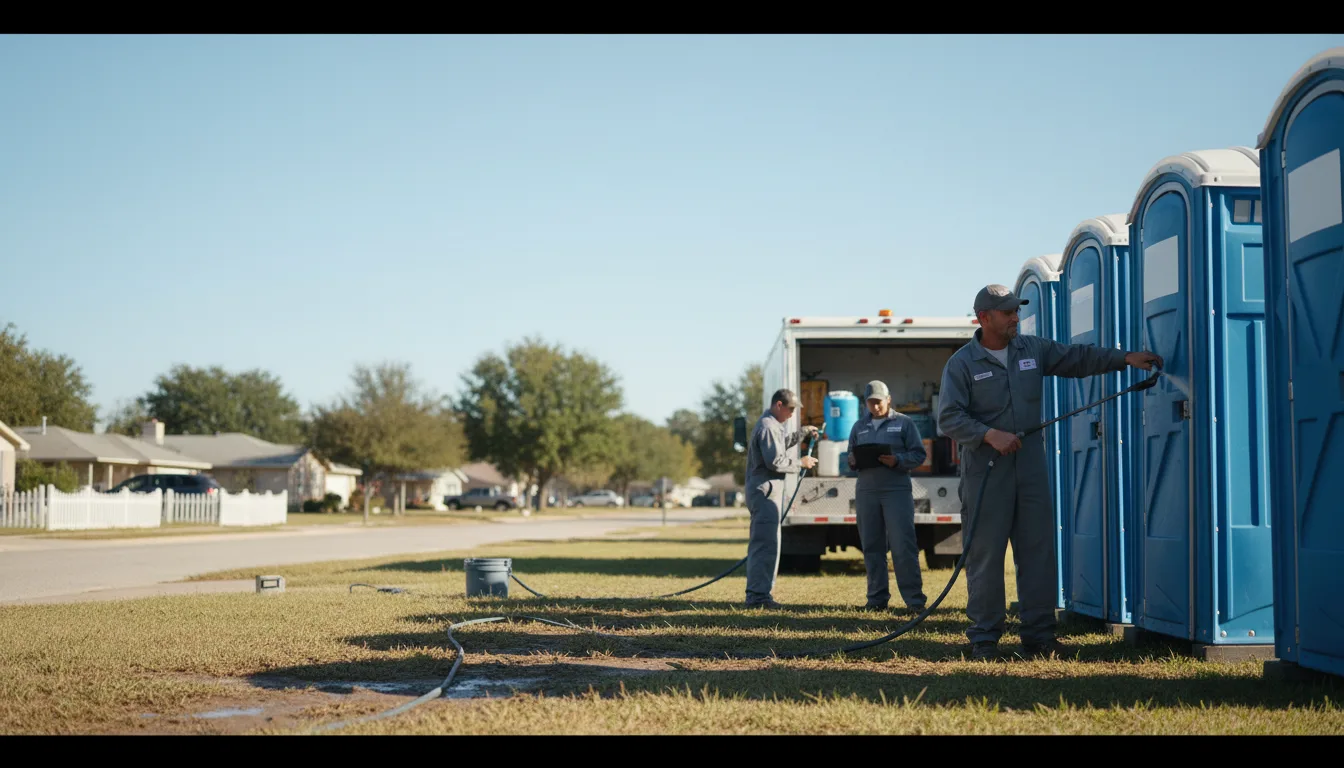 Long-Term Portable Toilet Rental in Commerce Township, MI near me